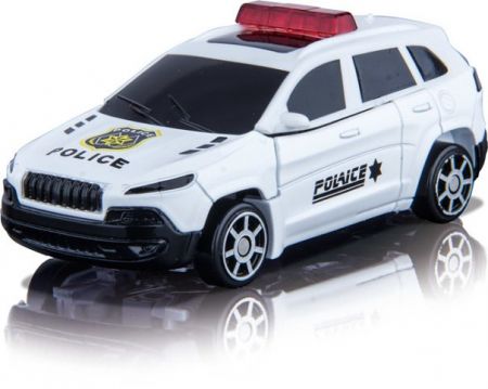 Robocarz 2v1 (Policejní auto) - 11,5 cm