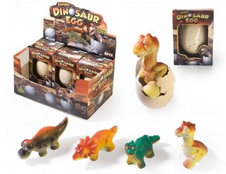 Jumbo vejce s rostoucím dinosaurem