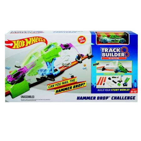 Hot Wheels track builder kaskadérská výzva