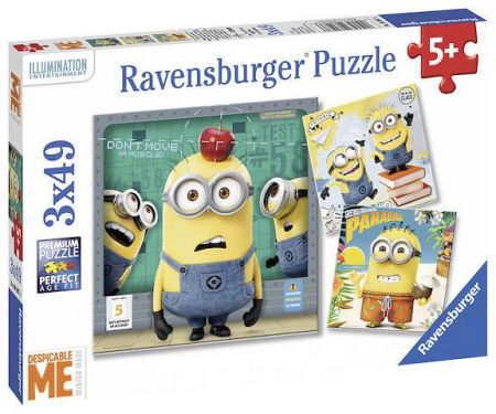 Puzzle Mimoňové: Já Padouch 3x49 dílků