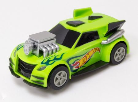 Závodní autíčko Hot Wheels 1:43 (zelené, fialové)