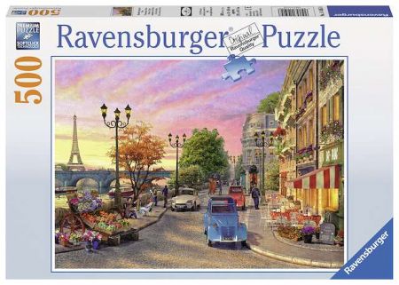 Puzzle Večer v Pařííži 500 dílků