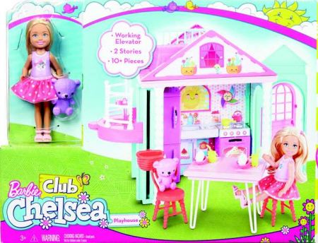 Barbie Chelsea a domeček