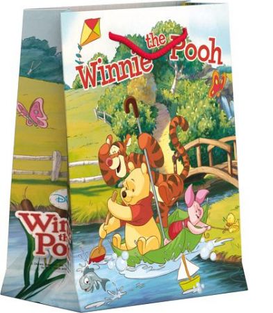 Disney dárková taška &quot;&quot;M&quot;&quot; WINNIE THE POOH