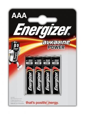 Energizer Alkaline Power AAA 4 pack