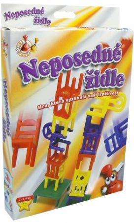 Neposedné židle - cestovní hra