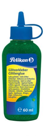 Lepidlo glitrové, 60ml, tmavě zelené (Herlitz)