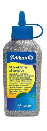 Lepidlo glitrové, 60ml, stříbrné (Herlitz)