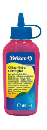 Lepidlo glitrové, 60ml, fuchsie (Herlitz)