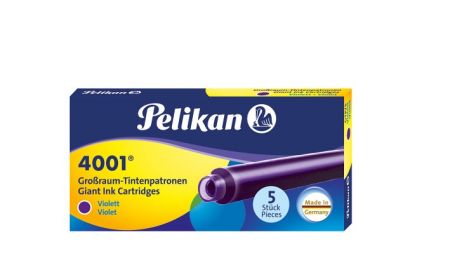 Inkoustové bombičky Pelikan 5ks,vel.fialo/KR (Herlitz)