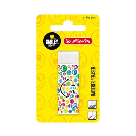 Guma na tužku 1ks SmileyWorld Rainbow (Herlitz)