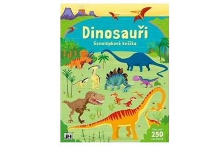 Velká samolepící knížka DINOSAUŘI