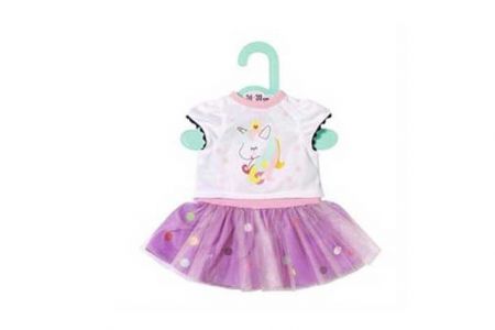 Tričko s tutu sukýnkou Dolly Moda 43cm