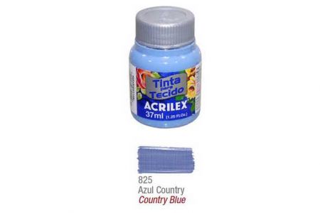 Barva na textil 37ml 825 Country Blue