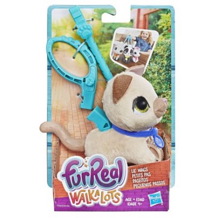 Hasbro Fur Real Friends Walkalots malá kočka