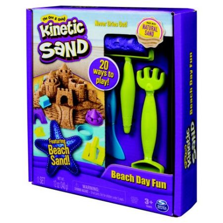 Kinetic sand plážová hrací sada s nářadím