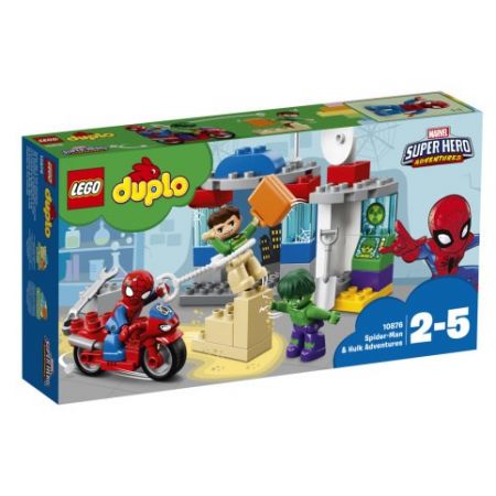 Lego Duplo 10876 Dobrodružství Spider-Mana a Hulka