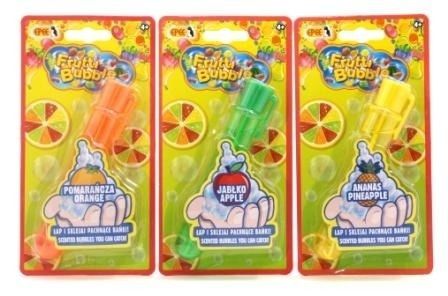 Bublifuk Frutti bubble s vůní 3 druhy