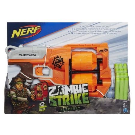 NERF Zombiestrike s 2 bubny