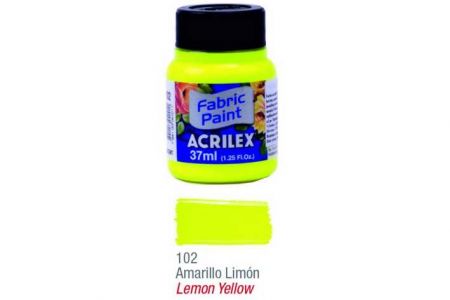 Barva na textil fluorescent 37ml 102