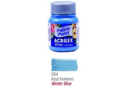 Barva na textil Winter Blue 37ml 584