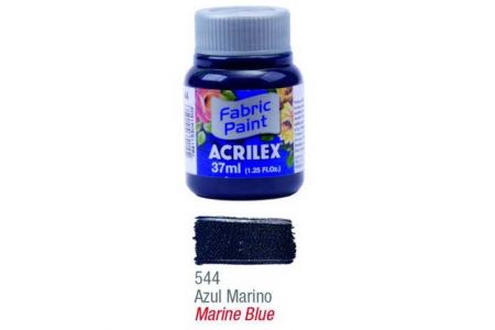 Barva na textil základní marine blue 37ml 544