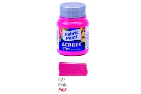 Barva na textil základní pink 37ml 527