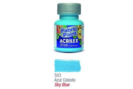 Barva na textil 37ml 503 Sky Blue