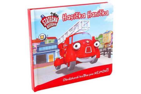 Hasička Hanička - leporelo kniha Statečná autíčka