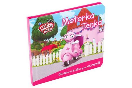 Motorka Terka - leporelo kniha Statečná autíčka