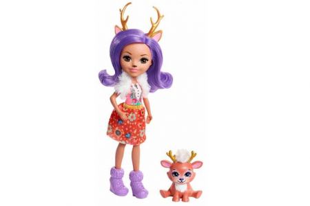 MATTEL Enchantimals Danessa Deer &amp; Sprint panenka se zvířátkem