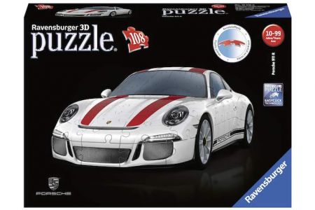 Puzzle 3D Porsche 911R 108 dílků