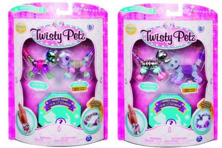 Twisty petz zvířátka/náramky trojbalení