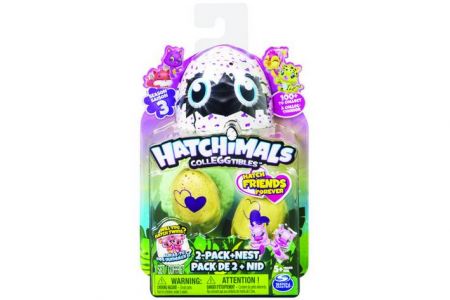 Hatchimals sběratelská zvířátka ve vajíčku dvojbalení S3 (Spin Master Pengualas)