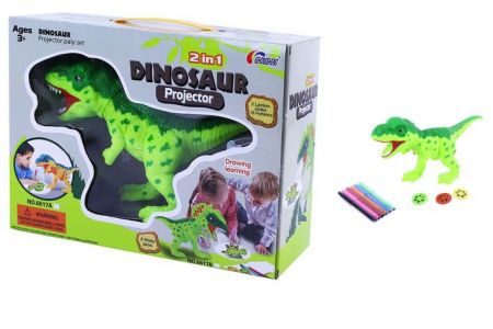 Projektor dinosaurus