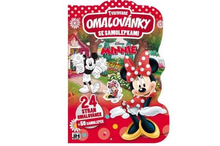 Tvarované omalovánky - Minnie