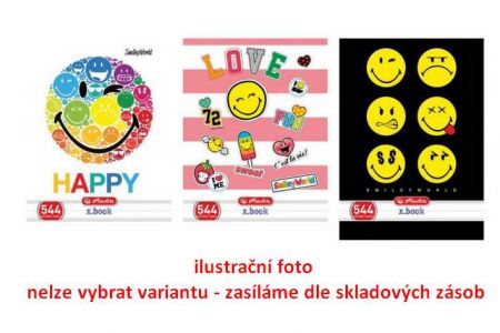 HERLITZ školní sešit 544 motiv Smiley