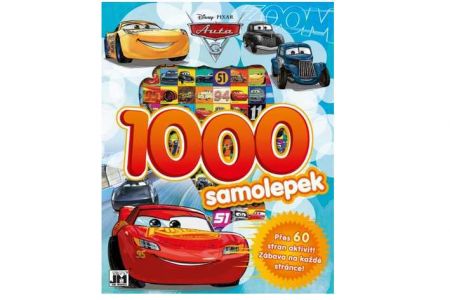 1000 samolepek, aktivity Auta