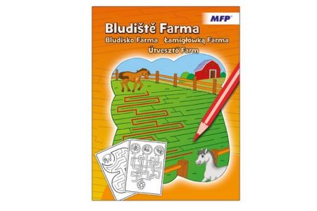 Omalovánky Bludiště Farma 210x276/32stran