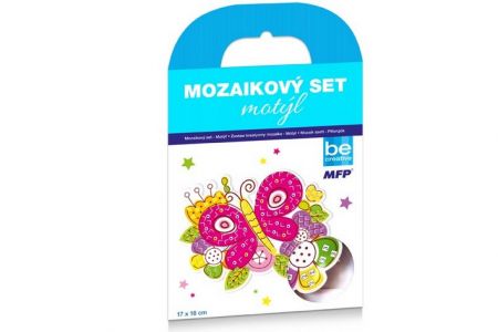 Mozaikový set Motýl 17x18cm