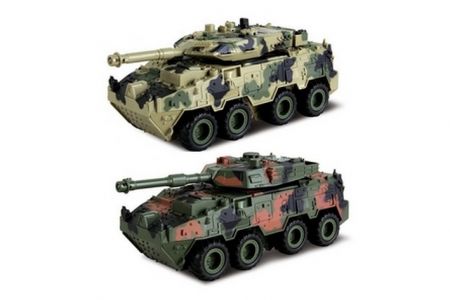 1:28 Tank 4WD-zpětné natahování