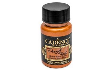 Textilní barva Cadence metal.oranžová 50ml