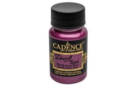 Textilní barva Cadence cyklamenová metal.fuchsiová 50ml