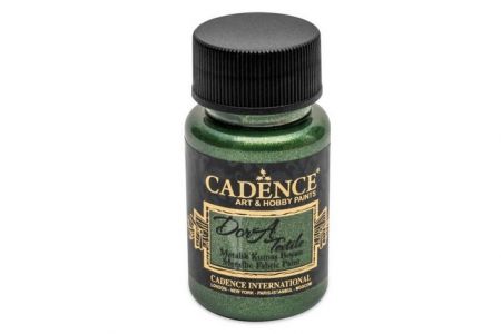 Textilní barva Cadence metal.zelená 50ml