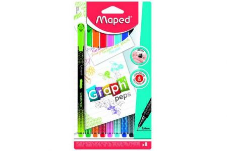 Liner MAPED Graph Peps Premium 0,4mm 8ks