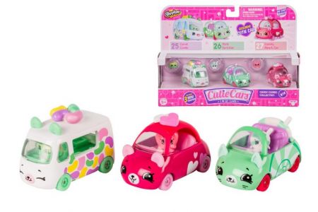 Shopkins Cutie Cars S1-3 pack