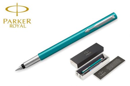 PARKER ROYAL Vector Emerald plnicí pero Hrot F (plnící) PP