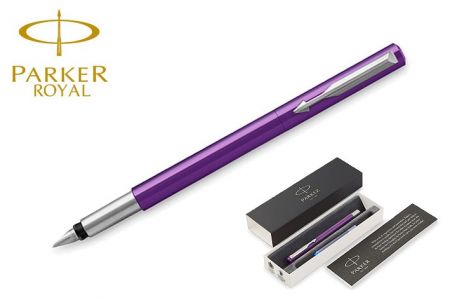 PARKER ROYAL Vector Purple plnicí pero Hrot F (plnící) PP