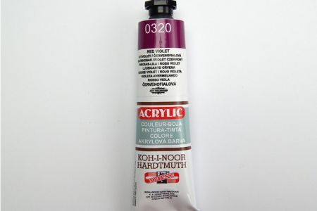 KOH-I-NOOR Barva akrylová 40ml červenofialová 0320