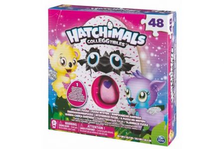 Hatchimals puzzle 48 ks s exclusive zvířátkem (Spin Master Pengualas)